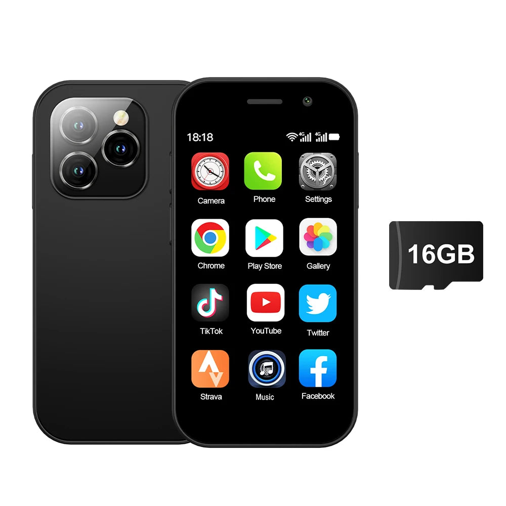 2025 HOT SALE SERVO KING8000 4G Mini Smartphone Android Global GPS 3.0" Display 5MP+2MP WIFI 2000mAh Battery Small Mobile Phones