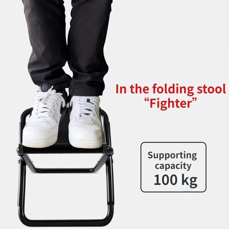 26cm*26cm*24cm Outdoor Portable Folding Chairs Combat Readiness Benches Fishing Stools Travel Camping and Mazars Are Ultra Light