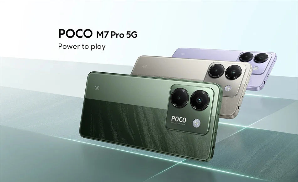 POCO M7 Pro Global Version 6.67" AMOLED Camera 5110mAh Dimensity 7025-Ultra Fast Charge NFC