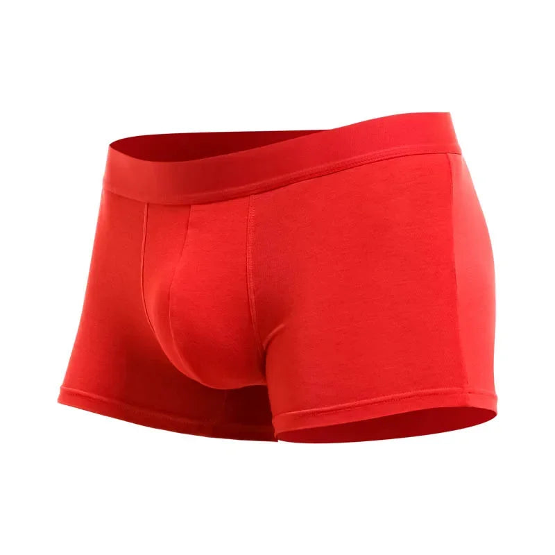 Men's underwear Men's boxers This man's gift is a pig red wedding thin boxers bottom shorts