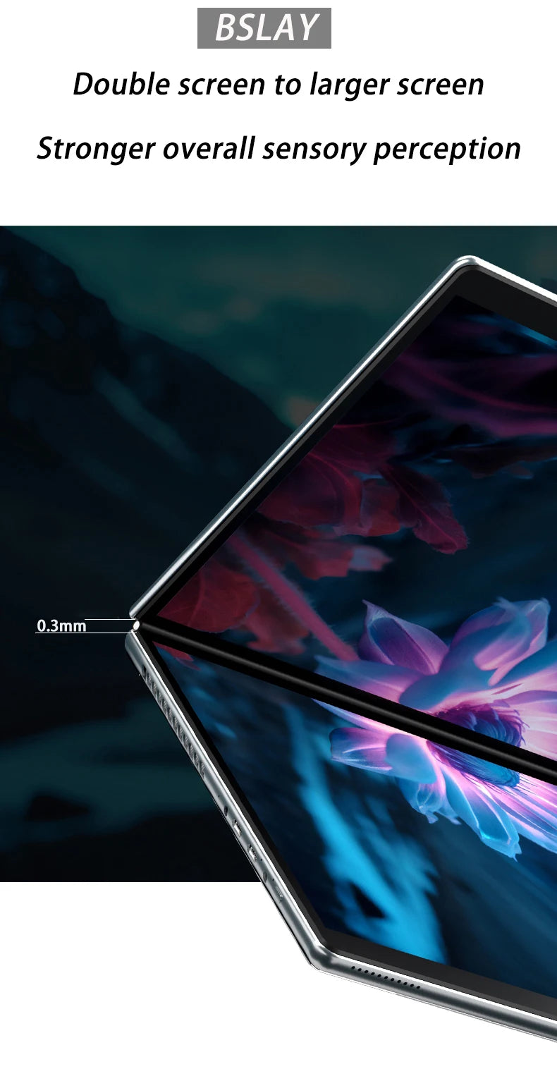 2025 New Mini Dual Screen Laptop 13.5+13.5-inch N100 Dual Touch Screen 180 ° Flipped Office Leisure Entertainment 2-in-1 Notbook