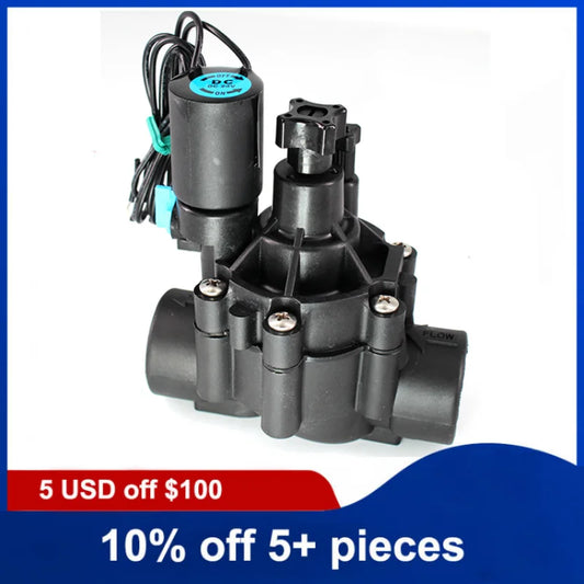 3/4''  2 Way Irrigation Solenoid Valve 220V 12V 24V DC Latching Solenoid Valve With Flow Regulation For Agricultural Irrigation