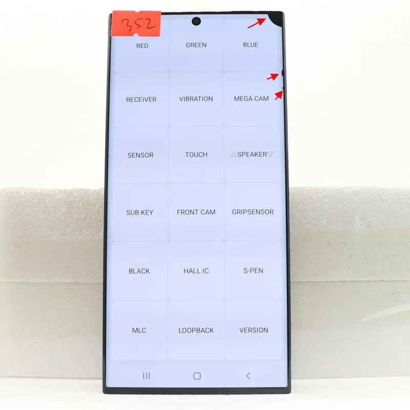 6.8'' Display For Samsung Galaxy S23 Ultra S918 SM-S918B S918U S918B/DS SUPER AMOLED LCD Touch Screen Digitizer with defects