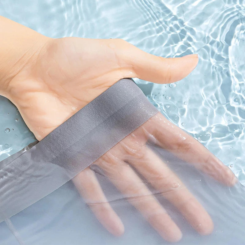 Sexy Men Boxy Underwear Seamless Ice Silk Thin Quick Dry Cool Feel Comfort Sports Trunks Youth Mid-rise U Convex Pouch Underpant