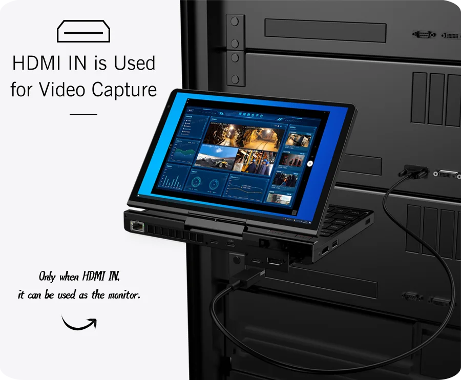 New 2025 version! GPD Pocket 4 8.8-inch AMD AI 9 HX 370 64GB RAM 2TB NVMe 2.5K resolution 144Hz refresh rate Gaming Mini Laptop