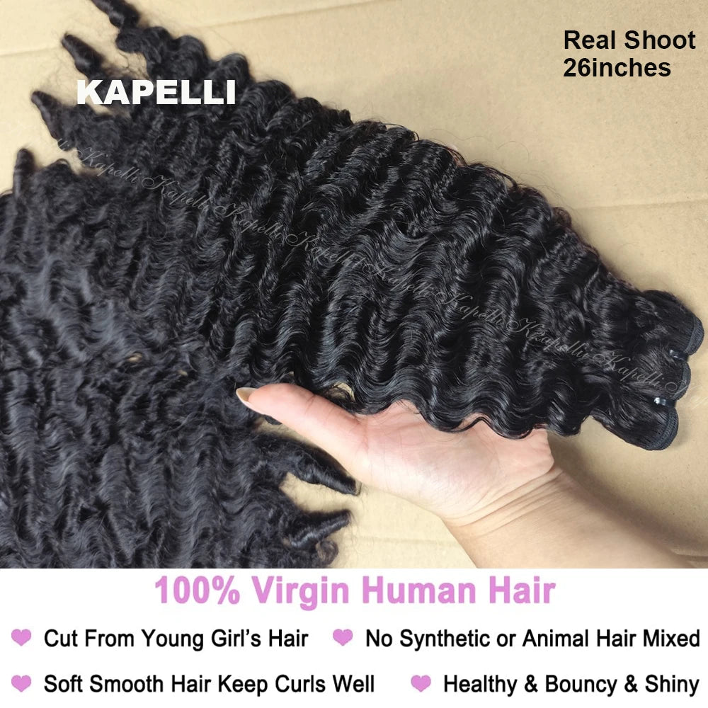 Burmese Curly Bundles Human Hair Burmese Vietnamese Raw Hair Bundles 1/3/4 pc 100% Unprocessed Double Weft Hair Extensions Weave