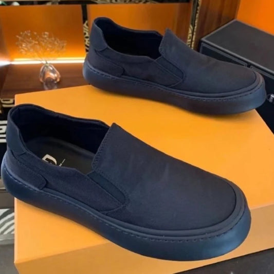 Men's Shoes 2025 Spring Summer New Ice Silk Fashion Sneakers Platform Soled Men's Trendy Versatile Casual Breathable Board Shoes