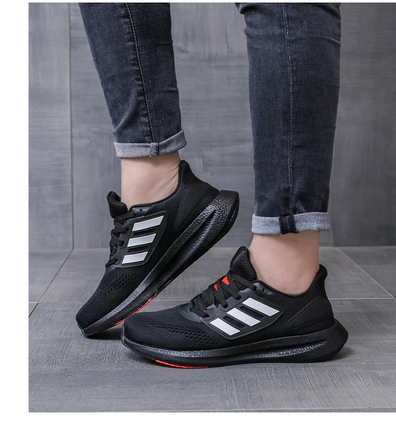 2025 Autumn New Breathable Mesh Men's Shoes Couple Style Korean Fashion Casual Sports Shoes