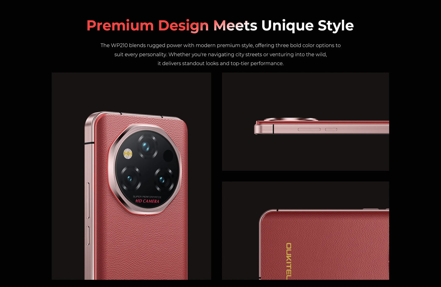 【World Premiere】OUKITEL WP210 Rugged Phone - MTK 8200, 36GB 512GB, 8800mAh 45W, 6.7", 108MP NFC Android15 Smartphone  WIFI/5G
