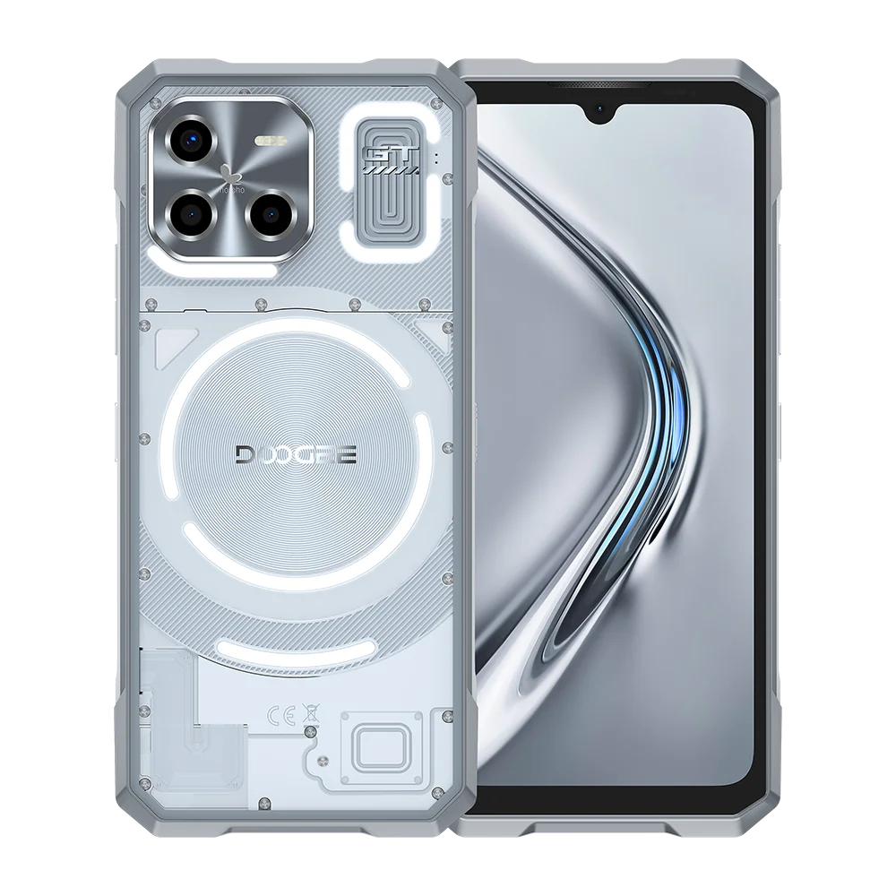 DOOGEE Blade GT Ultra 5G Rugged Smartphone Dimensity 7300 6.72'' 16GB 512GB LED Light Effect Design Ultra-thin Cell Phone