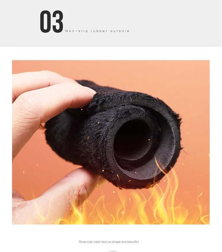 Winter Women Waterproof Snow Boots Lightweight Women Ankle Boots Sneakers Outdoor Sandproof Couple Warm Cotton Boot Botas Mujer