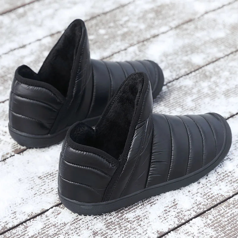 Winter Women Waterproof Snow Boots Lightweight Women Ankle Boots Sneakers Outdoor Sandproof Couple Warm Cotton Boot Botas Mujer