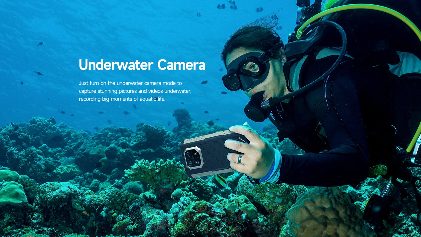 Ulefone Armor 22 Rugged Phone ,16GB (8GB+8GB) RAM ,128GB/256GB ROM , Android 13 Smartphone,NFC 64MP 4G Phone