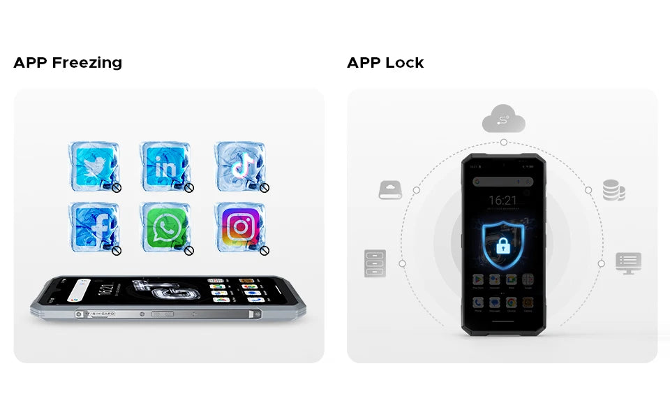 DOOGEE Blade GT Ultra 5G Rugged Smartphone Dimensity 7300 6.72'' 16GB 512GB LED Light Effect Design Ultra-thin Cell Phone