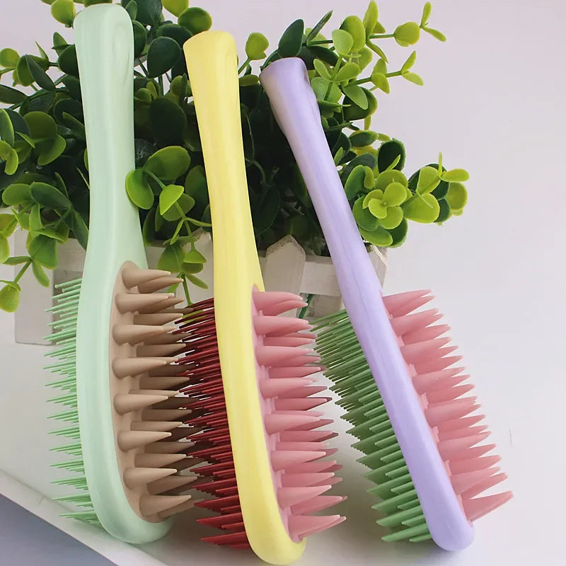 Hair Accessories 2-in-1  Massage Hair Brush, Detangling Comb for Scalp Care Comb for Double-sided Shampoo and Brush Hair Stuff