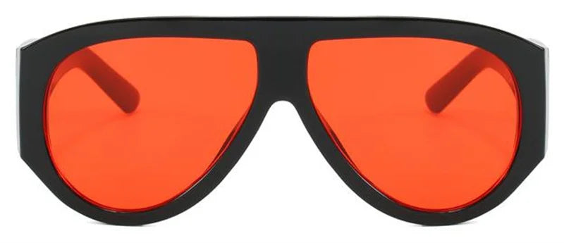 HOT Sun Glasses Unisex Anti-UV Spectacles Oversie Frame Eyeglasses Retro Ornamental Width Temples Sunglasses