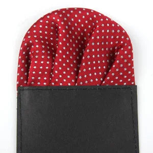 New Men Suits Polyester Designer Handkerchiefs SKULL Dot FLOWER Pocket Square Hankies Colorful Casual Square Pockets Hanky