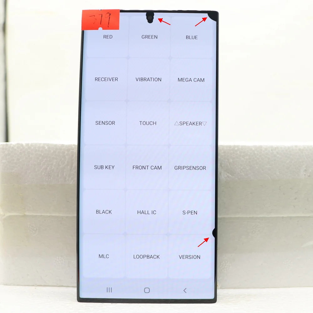 6.8'' Display For Samsung Galaxy S23 Ultra S918 SM-S918B S918U S918B/DS SUPER AMOLED LCD Touch Screen Digitizer with defects