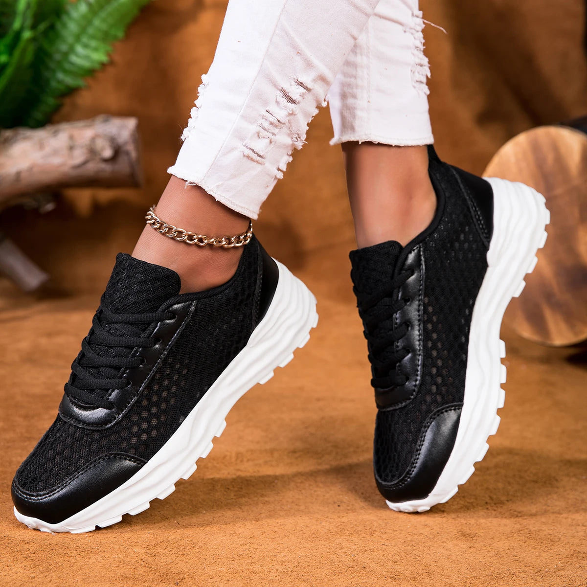 Big Size Tennis for Women Lightweight Sneakers High Quality Breathable Outdoor Athletic Jogging Sport Running Walking Shoes