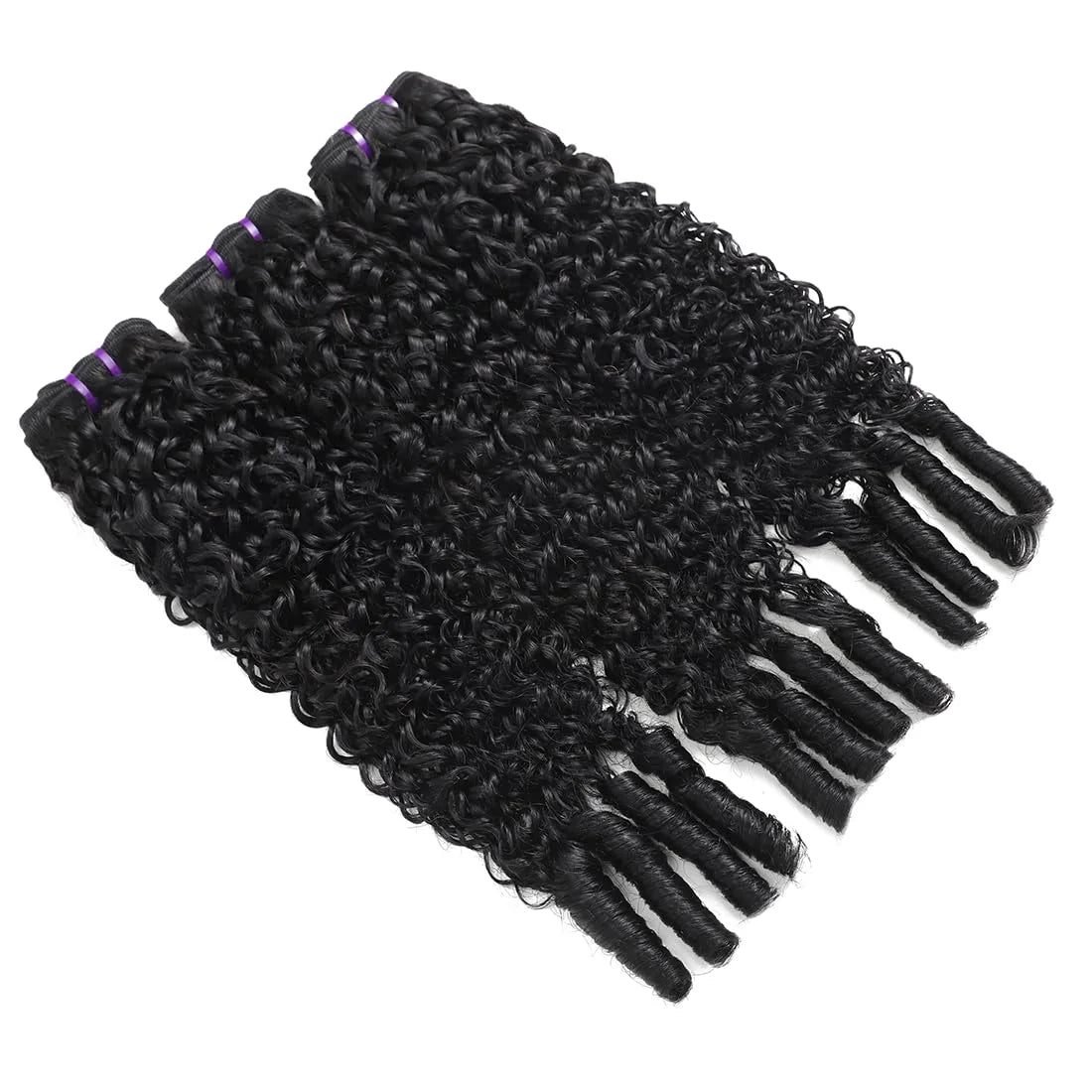 Burmese Curly Bundles Human Hair Burmese Vietnamese Raw Hair Bundles 1/3/4 pc 100% Unprocessed Double Weft Hair Extensions Weave