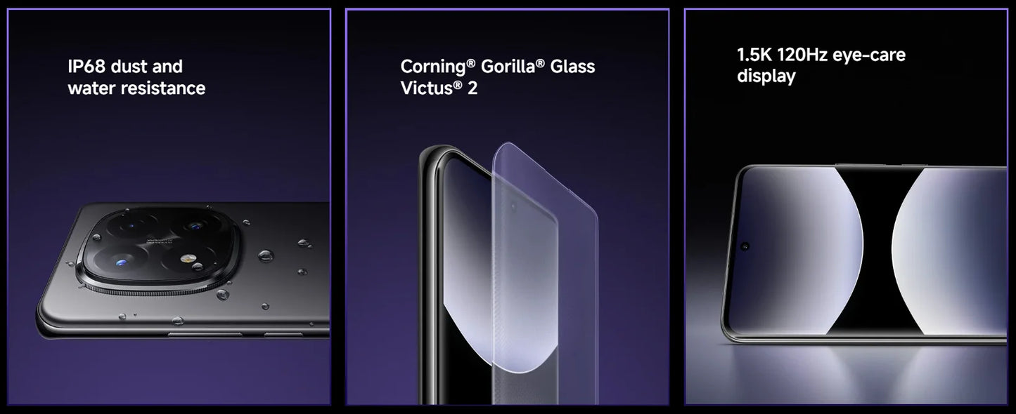 World Premiere Xiaomi Redmi Note 14 Pro+ Plus 5G Global Version Smartphone NFC Snapdragon 7s Gen 3 200MP AI Camera IP68 5110mAh