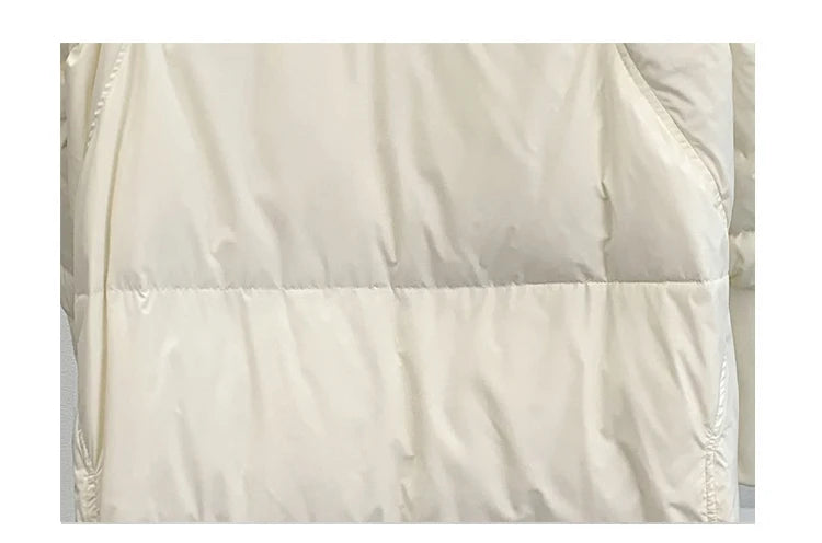 2025 New Winter Women Warm Coat 90% Goose Down Jacket Long Real Fox Fur Collar Thick Luxury Outerwear Female Coat Streetwear