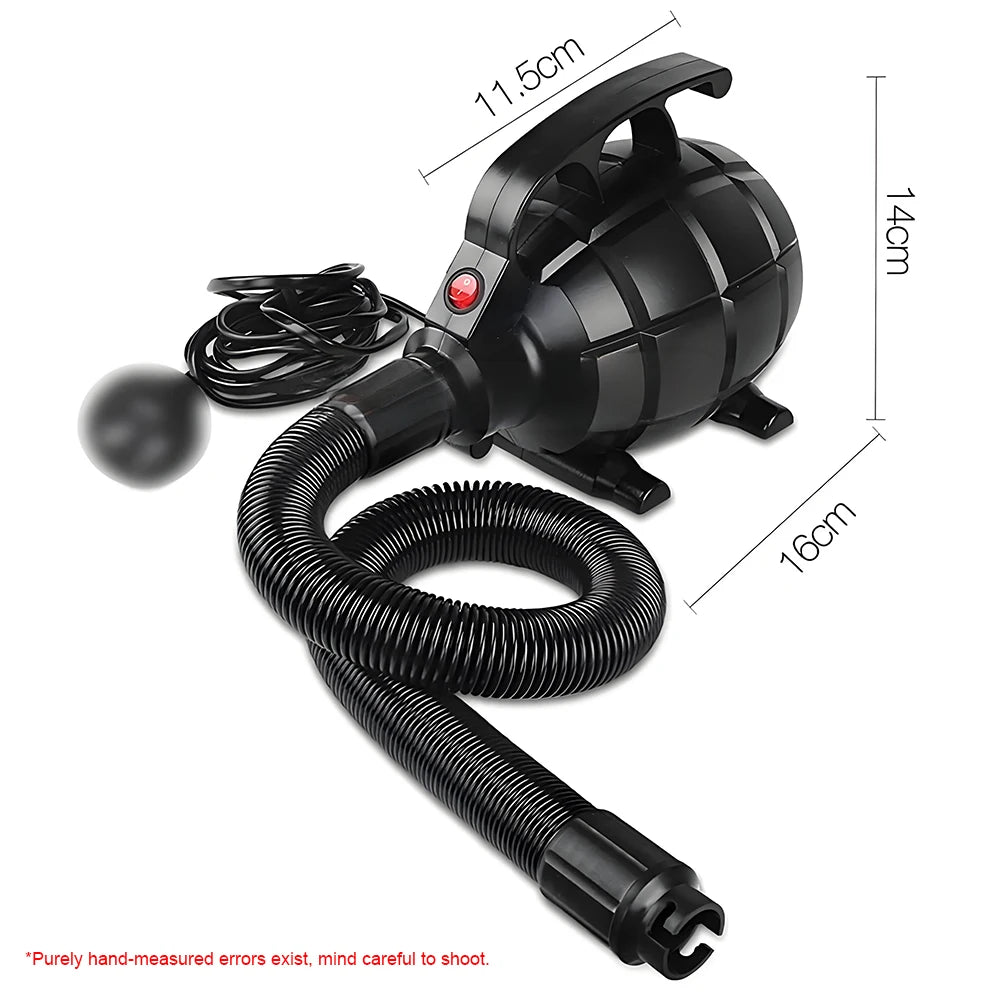 220V Electric Air Pump Electric Tumble Track Air Compressor Gym Air Pump Fitness Mat Air Pump Booster Pump 800L/min