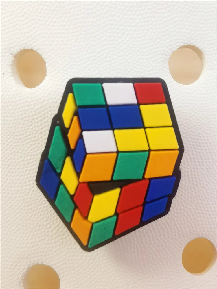 Game Style Shoe Charms Decorations Funny Pattern Buckle Accessories Clogs Charm Ornaments Adult Children Halloween Party Gifts