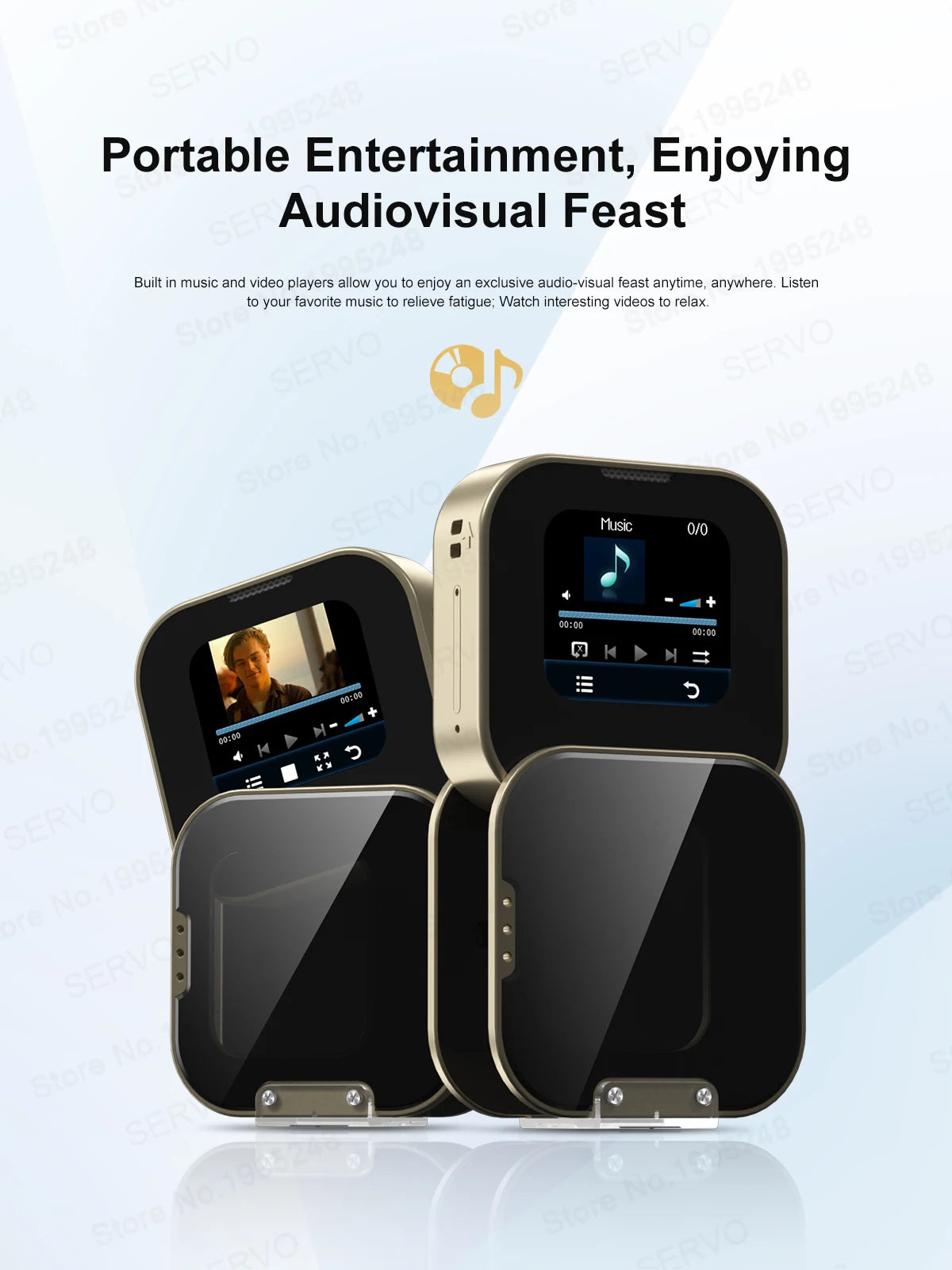 NEW Upgrade SERVO i19 Rotate Touch Screen Phone Dual SIM Bluetooth Dial Sync Music Magic Voice Torch 1.69 Inch 2G Mini Cellphone