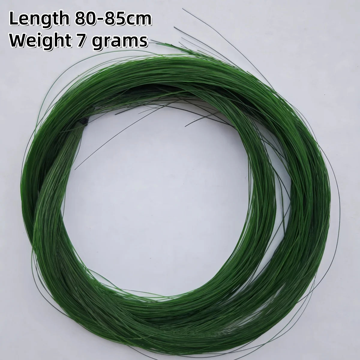 One bunch good horse hair 7 grams Mongolian ponytail black white brown yellow Green red blue violin bow horse tail hair