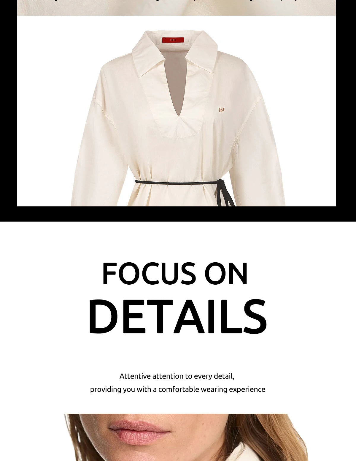 Women Shirts Elegant Soild Embroidery Casual Tops V Neck Long Sleeve Belt Decoration Loose Tops Fashion Office Ladies Shirts