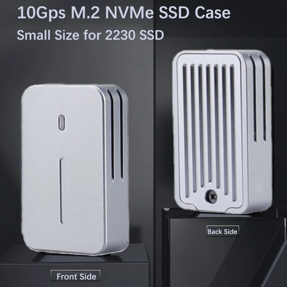2230 2242 M.2 NVMe Case Enclosure NVMe to USB Adapter M.2 Box 10Gbps USB3.1 Gen 2 PCIe M2 SSD Case  For 2230 2242 Drive 583 Chip