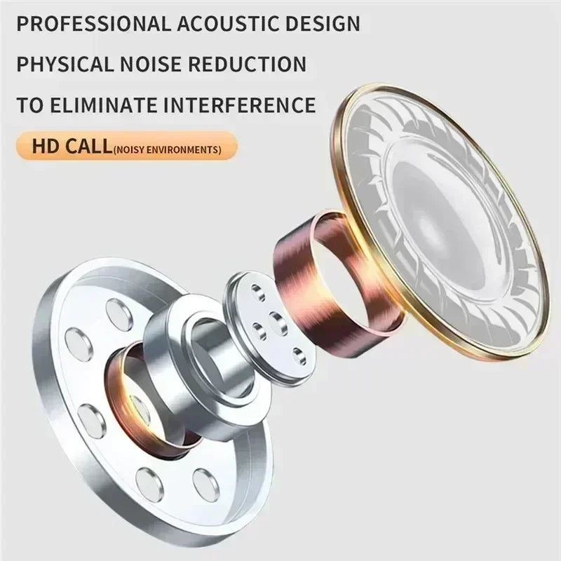 Original TWS Earphone Bluetooth Headphones with Mic 9D Stereo Earbuds  Wireless Bluetooth Headset For all smartphones