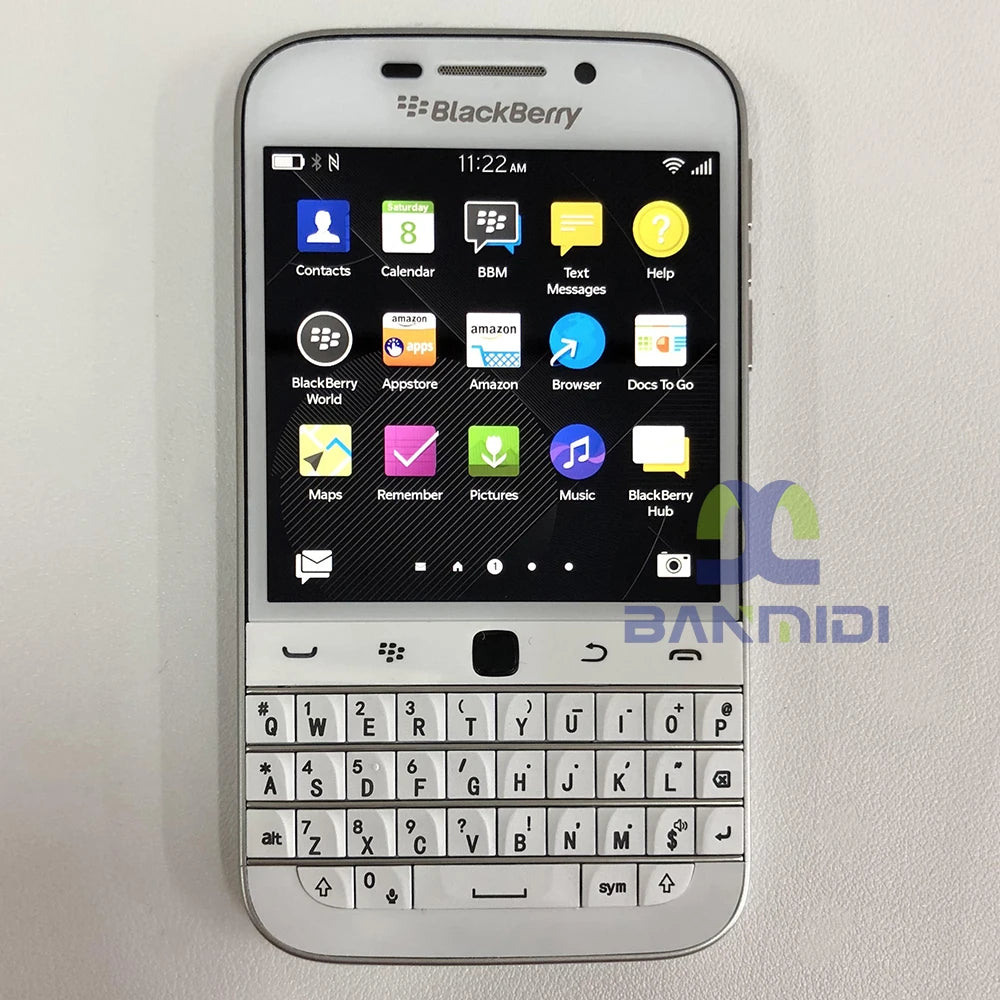 Original BlackBerry Q20 Classic 4G LTE Mobile Cell Phone 8MP WIFI 16G ROM BlackBerryOS QWERTY Unlocked Smartphone