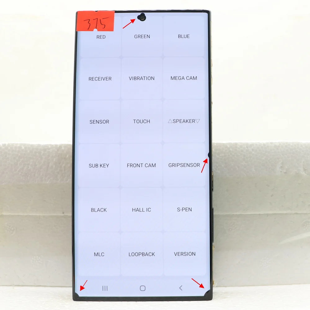 6.8'' Display For Samsung Galaxy S23 Ultra S918 SM-S918B S918U S918B/DS SUPER AMOLED LCD Touch Screen Digitizer with defects