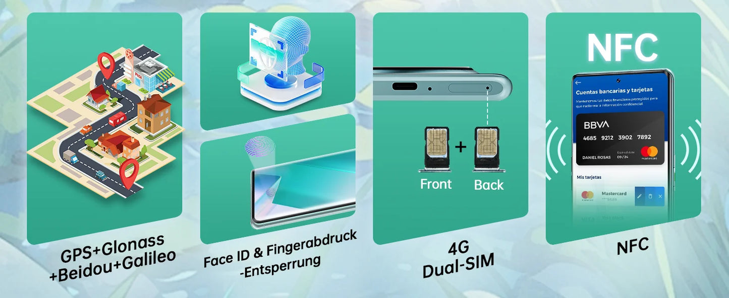 CUBOT HAFURY Meet Unlocked Smartphone-Helio G99,24(12+12)+256GB,6.67"-120Hz,100MP+32MP,Android13,5100mAh/33W,Dual SIM 4G/NFC/GPS