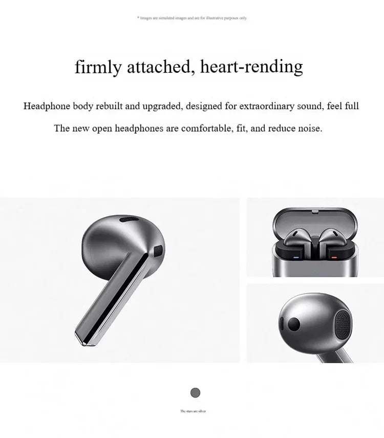 2025 Galaxy Buds3 Pro Wireless Earbuds, Hybrid ANC in-Ear Headphones, 25H Playtime, Hi-Fi Sound for Gym/Running