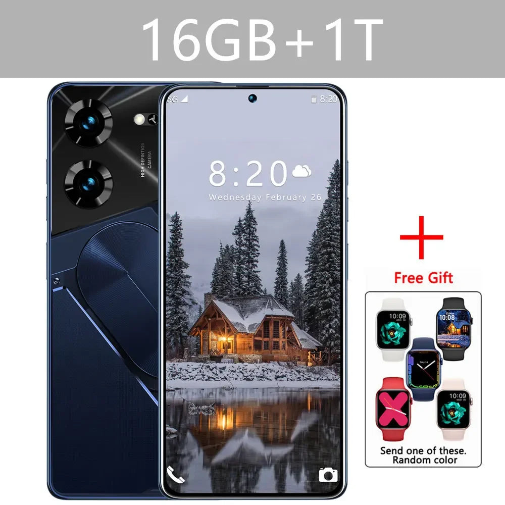 2025 NEW Pova 5 Pro 6800mAh Android 13 Global Version Cell Phone Original 4G 5G Smartphone 7.3HD Dual Sim Smart Mobile Phones