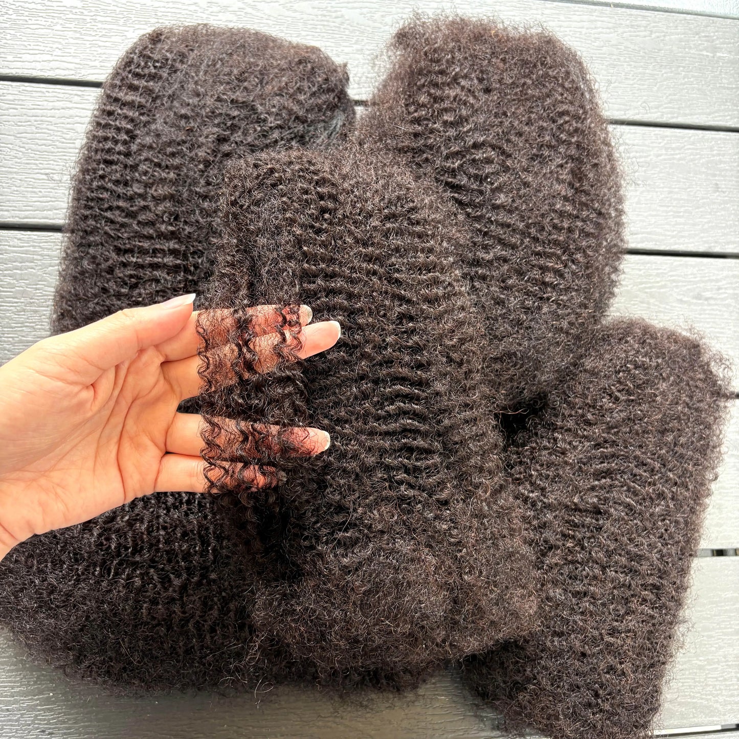 10-18Inch 4C Afro Kinky Bulk Human Hair Extensions No Weft 30 or 50g/Pack Brazilian Remy Bulk for Locs Micro Twist Braiding Hair