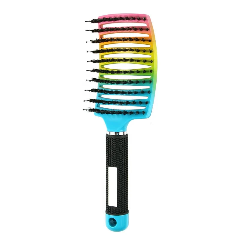 Professional Hairdressing Comb For Woman Salon Scalp Massage Combs Barbershop Wet Curling Hair Styling Brush Barber Accessories