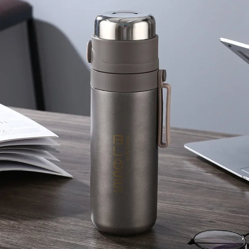 Thermos Bottle Stainless Steel Vacuum Gift Cup Household Office Coffee Milk Flask 500ml