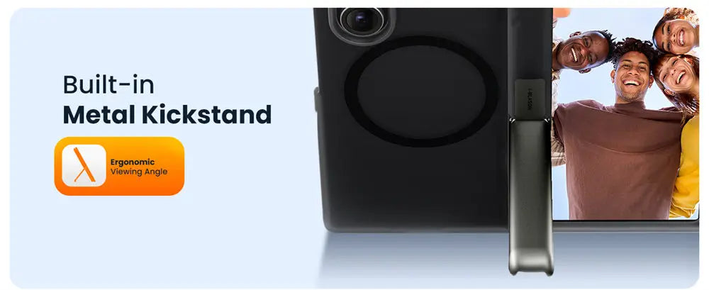 For Samsung Galaxy Z Fold 7 Case I-BLASON Cosmo Full Protective Hinge Protection Magnetic Case with MagSafe Stand & S Pen Holder