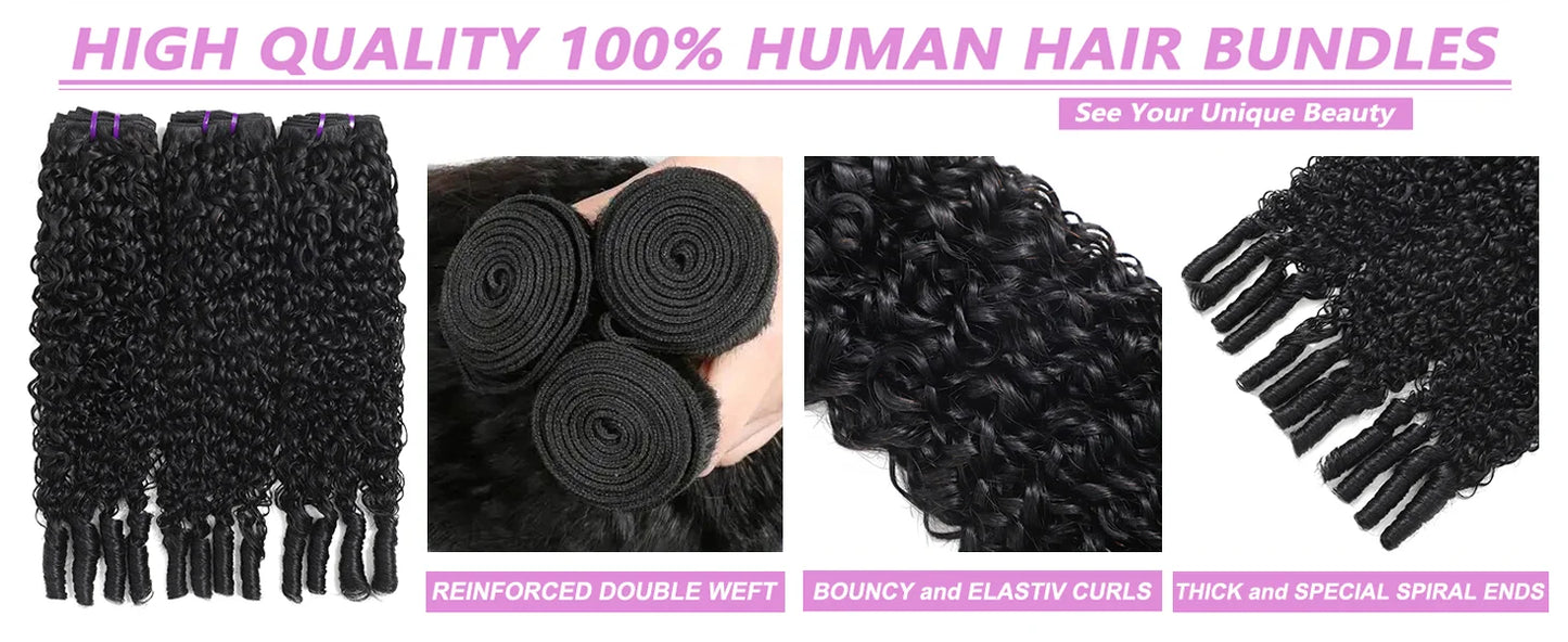 Burmese Curly Bundles Human Hair Burmese Vietnamese Raw Hair Bundles 1/3/4 pc 100% Unprocessed Double Weft Hair Extensions Weave