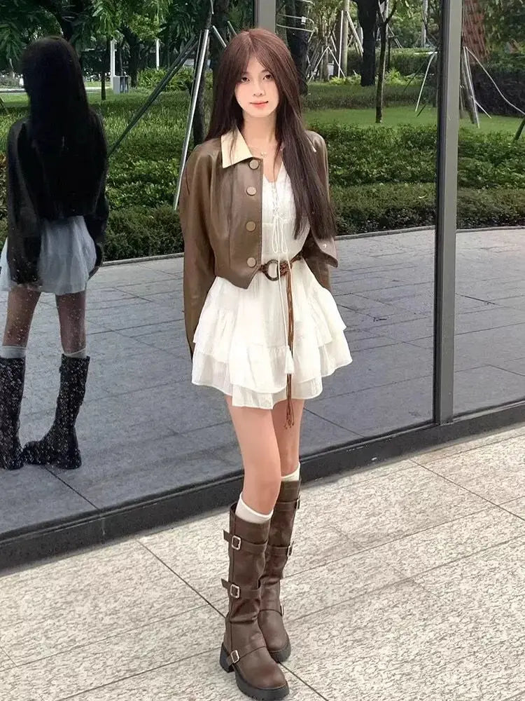 2025 New Women's Thi Heel Western Cowboy Knight Boots Winter over Knee Vintage Mermaid Long Tube  Boots Faionable