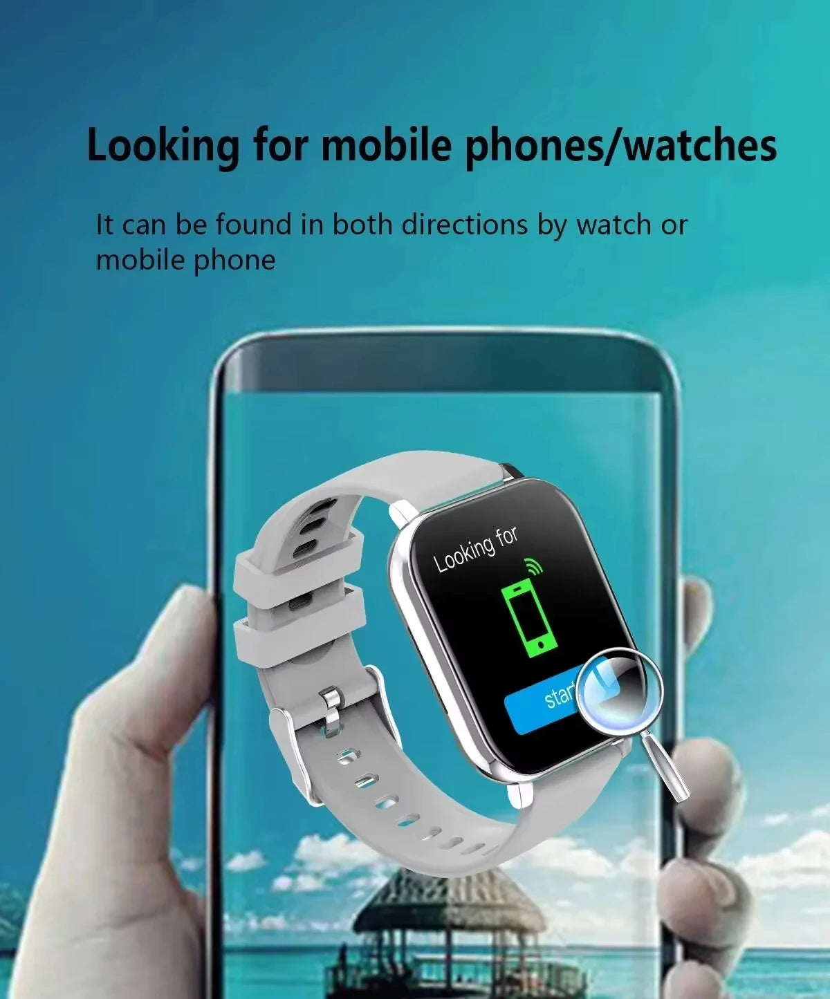 Xiaomi NEW Smart Watch Women Men Lady Gift Sport Fitness Watches Heart Rate Monitor Waterproof Smartwatch For Phones Android IOS