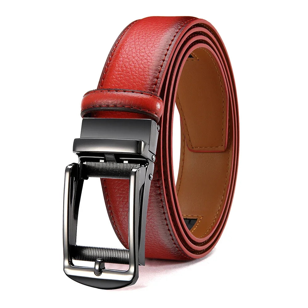 Mens Belts Metal Automatic Buckle Famous Brand Belt Men Quality Genuine Luxury Leather Belt for Men Famous Brand Belt Wome