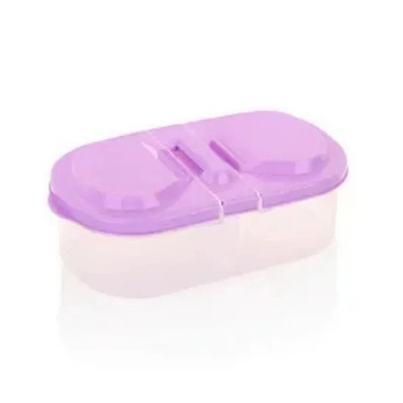1PC Healthy Plastic Food Container Portable Lunch Box Capacity Camping Picnic Food Fruit Container Storage Box for Kids Dinnerw