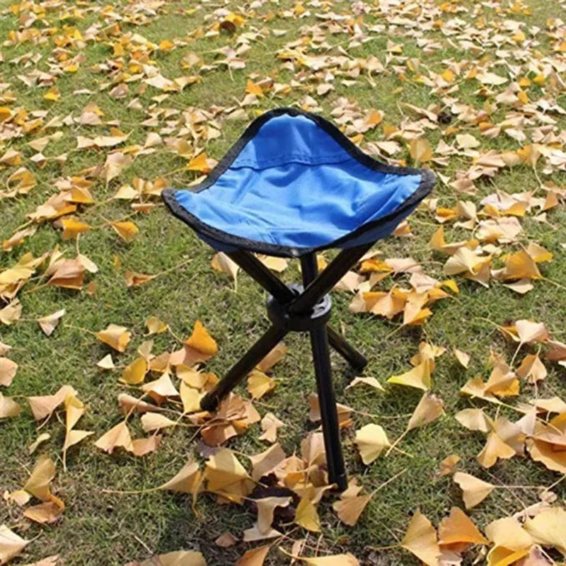 Portable Outdoor Camping Chair Tripod Garden Stool Picnic Beach Chairs Fishing Chairs Travel Chair Folding 3 Legs Stool