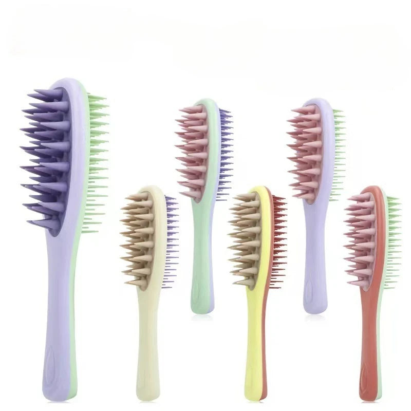 Hair Accessories 2-in-1  Massage Hair Brush, Detangling Comb for Scalp Care Comb for Double-sided Shampoo and Brush Hair Stuff