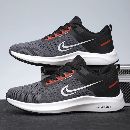 Men's Shoes 2025 New Summer Breathable Mesh Casual Sports Shoes Men's Trendyy Versatile Work Running Shoes
